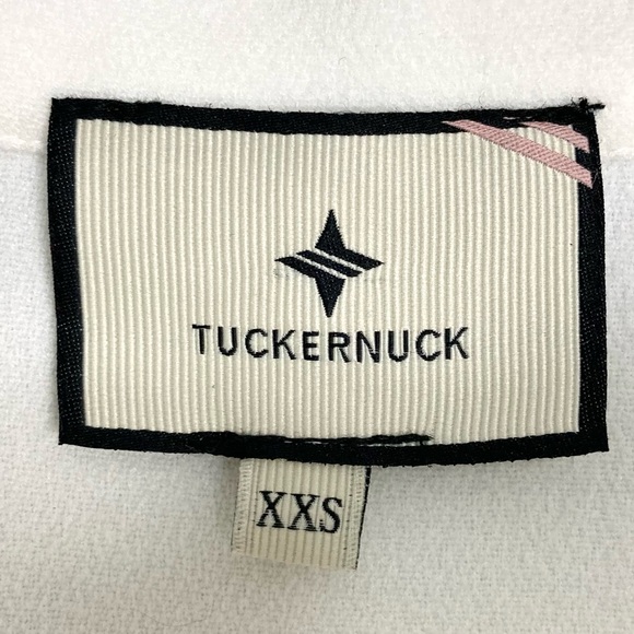 Tuckernuck Avery Stretch Crepe Dress Women’s Size XXS Mock Neck 3/4 Sleeves Prep - Picture 8 of 9